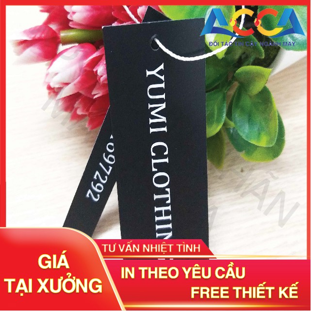 [ GIÁ RẺ BẤT NGỜ ] Dây treo thẻ bài tag nhãn mác quần áo_Dây dù 2 màu đen trắng_Dây bền, đẹp, chắc chắn