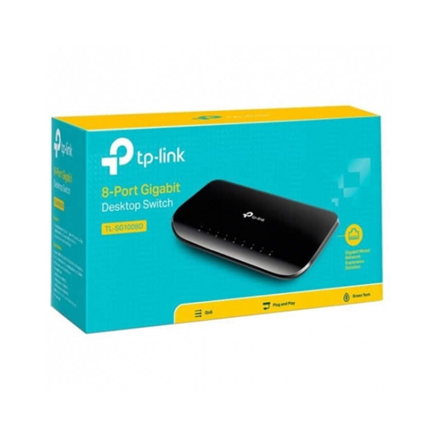 Switch TP-Link TL-SG1008D (8Port 10/100/1000Mbps - Vỏ nhựa)