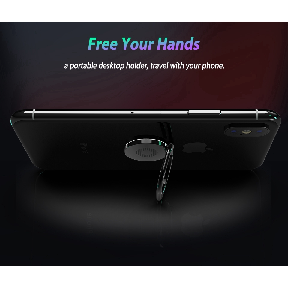 Móc xỏ ngón mini bằng kim loại gắn điện thoại | BigBuy360 - bigbuy360.vn
