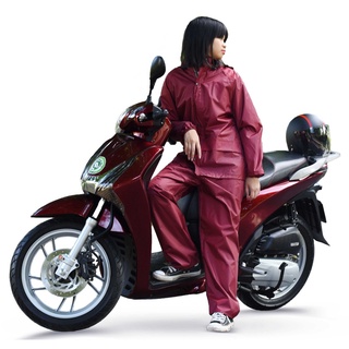 Bộ quần áo mưa vải nhật siêu bền 2 lớp có lót lưới thương hiệu tumi