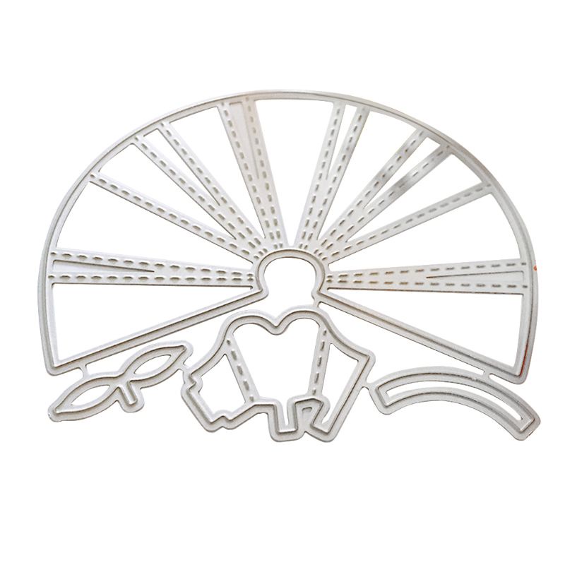 Khuôn Cắt Giấy Thép Carbon Hình Váy Đầm Dễ Thương