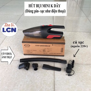 Máy Hút Bụi Cầm Tay R6053 💎FREESHIP💎 Máy Hút Bụi Mini Không Dây Hút Bụi Ô Tô Giường [Chuyên sỉ]