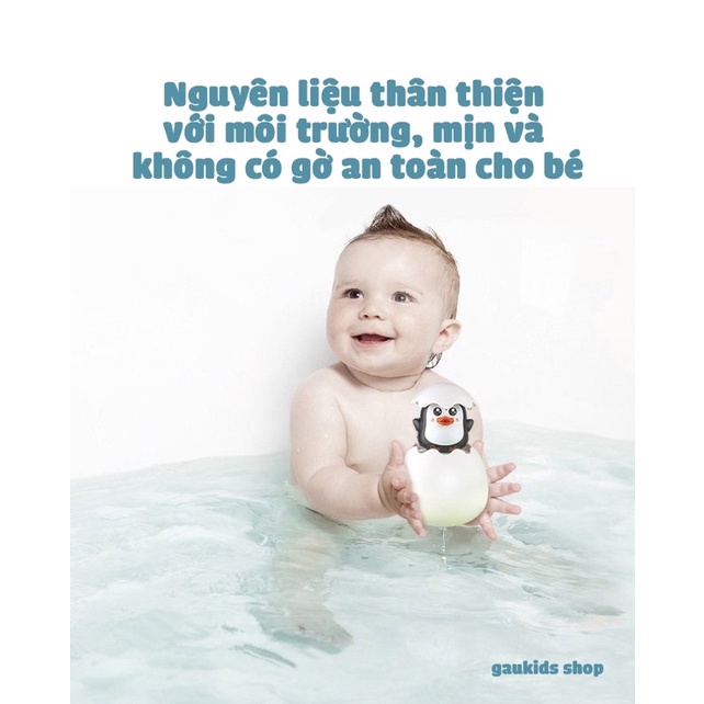 Đồ Chơi Thả Bồn Tắm Cho Bé, Vịt Vàng Và Chim Cánh Cụt Tự Nở Từ Trứng
