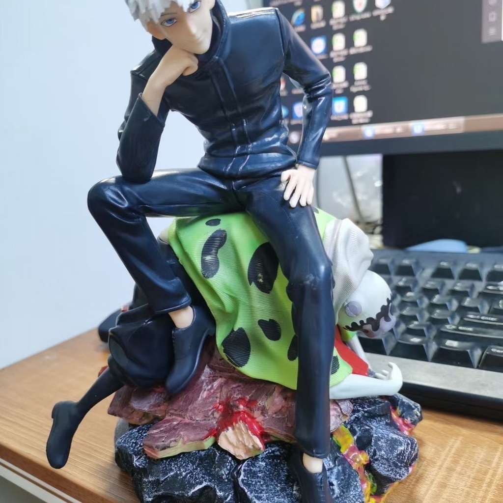 Mô hình Gojo Satoru trong anime jujutsu kaisen siêu đẹp