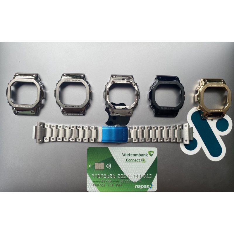 Dây vỏ custom độ cho DW5600/GB5600/DW5025/GWX5600/GWB5600(Tặng kèm dụng cụ thay và dán màn hình)