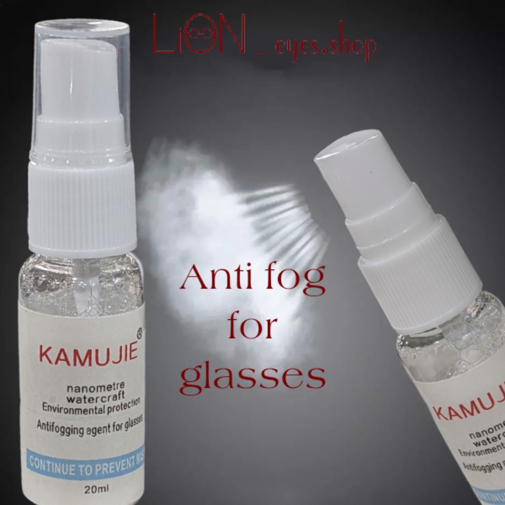 Combo chai xịt nano chống bám hơi nước, hơi sương 20ml