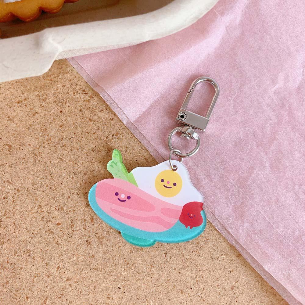 Móc Khóa Acrylic Hình Chú Gấu Dễ Thương