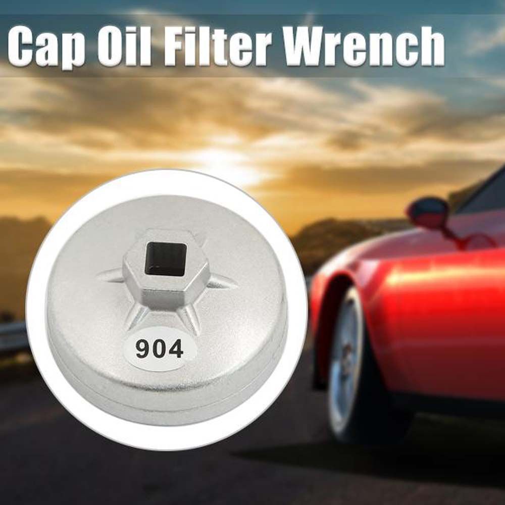 Cờ lê vặn nắp lọc dầu 65Mm 67Mm 74Mm hình vuông bằng nhôm chất lượng cao