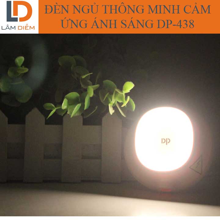 ĐÈN NGỦ TẮT MỞ TỰ ĐỘNG CẢM ỨNG ÁNH SÁNG THÔNG MINH DP