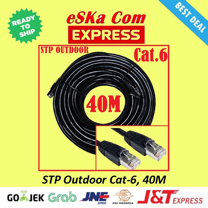 Dây Cáp Lan Stp Cat6 40m 40m Ngoài Trời