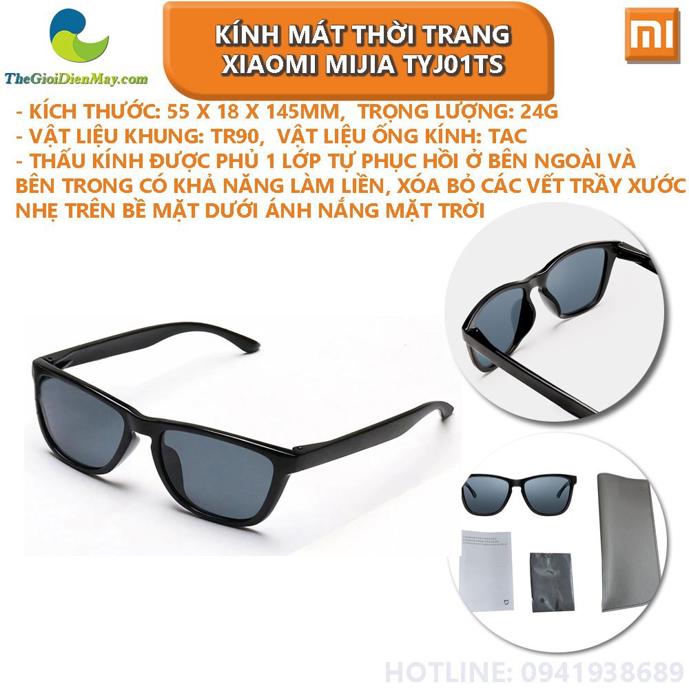 [ SALL OFF ] Kính mát thời trang Xiaomi Mijia Mi Polarized Explorer TYJ01TS - Shop Thế Giới ĐIện Máy .