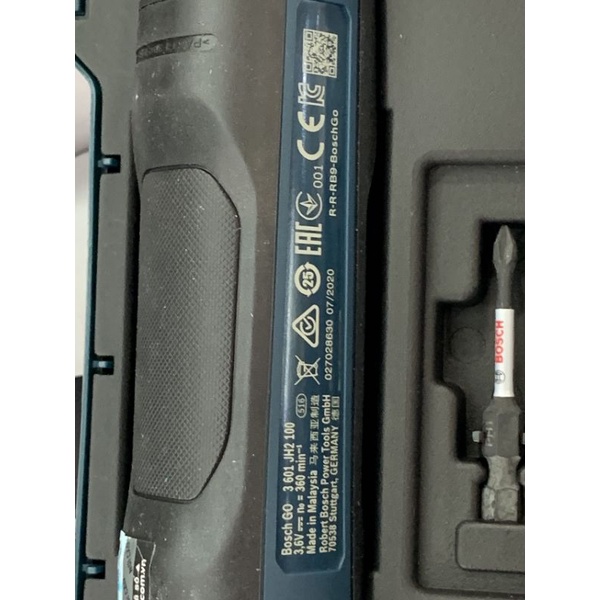 MÁY BẮT VÍT PIN 3.6V CHÍNH HÃNG BOSCH GO GEN 2