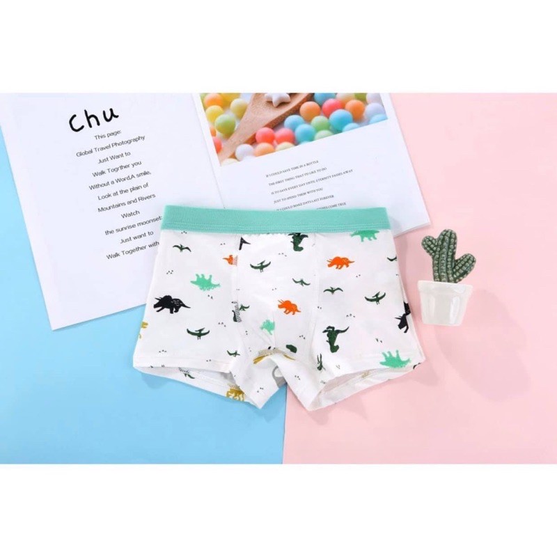 Set 3 Quần Đùi Boxer Bé Trai - Mẫu Phi Công MRPDPD