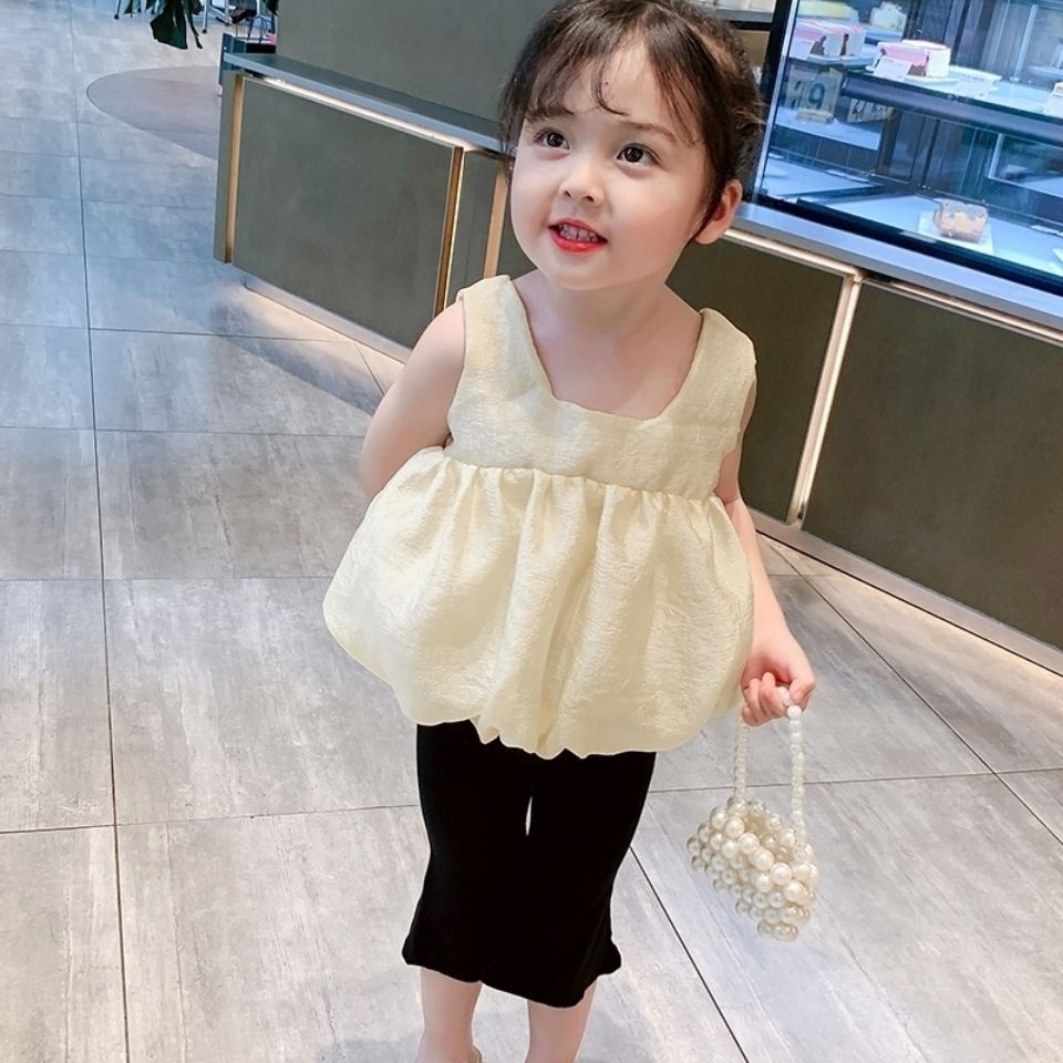 Áo thun sát nách in màu đơn giản kiểu 2023 cho nữ