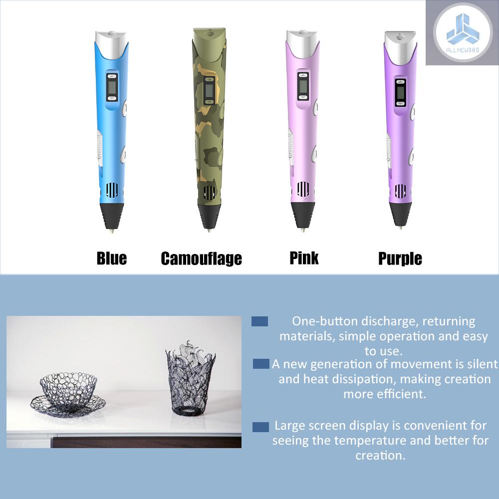 Bút In 3d Nhiệt Độ Cao Kèm Cáp Usb | BigBuy360 - bigbuy360.vn