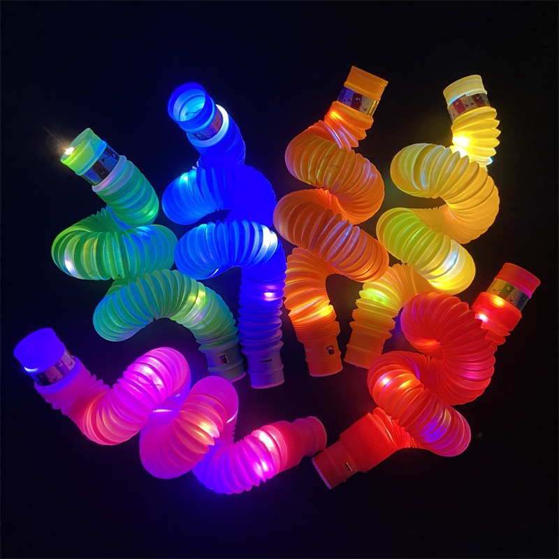Đồ Chơi Bóp Tay Giảm Căng Thẳng Có Đèn Led 14 Bóng