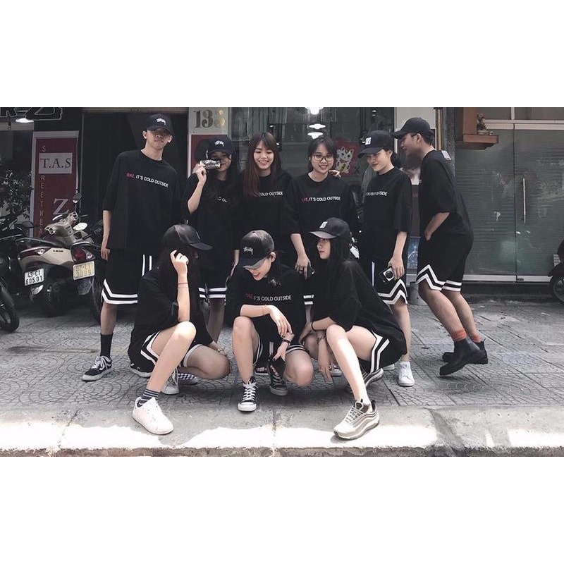 Quần Short thun Basketball V2 kiểu dáng Unisex cá tính