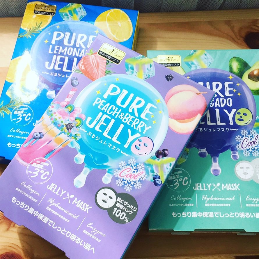 Mặt Nạ Thạch Dịu Mụn Se Khít Lỗ Chân Lông SEXYLOOK Pure Cool Jelly Mask - Khongcoson