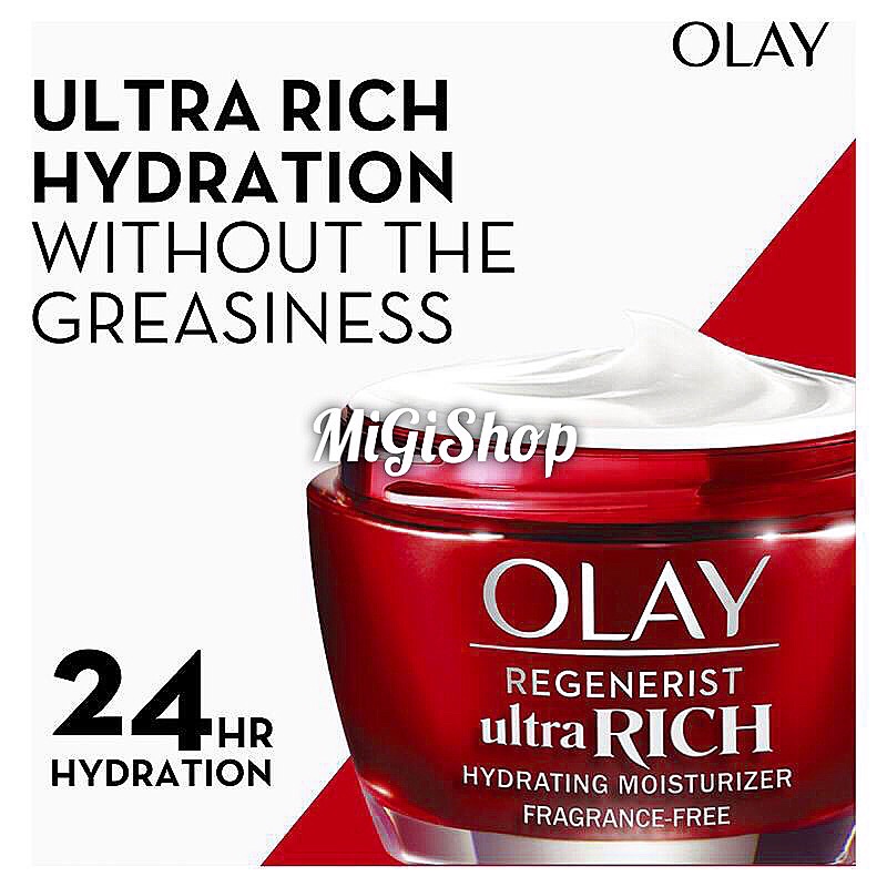 [Hàng Mỹ] Kem Dưỡng Da Giàu Dưỡng Ẩm Olay Ultra Rich Hydrating Moisturizer 48g