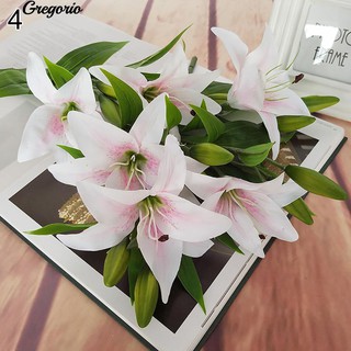 Nhánh hoa lyly gỉa trang trí tiệc