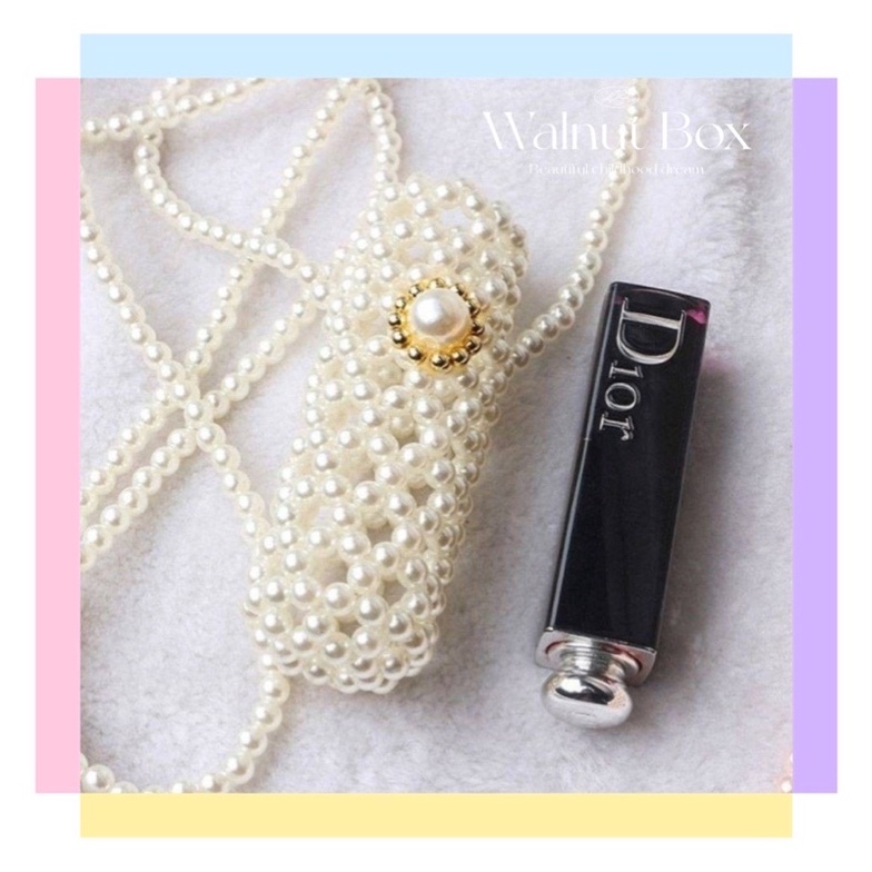 Túi Xách Đính Hạt Cườm Thủ Công Thời Trang Nữ