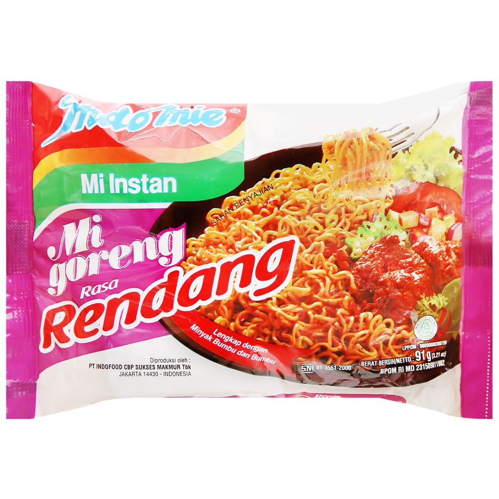 Thùng 40 gói Mì xào khô Indomie