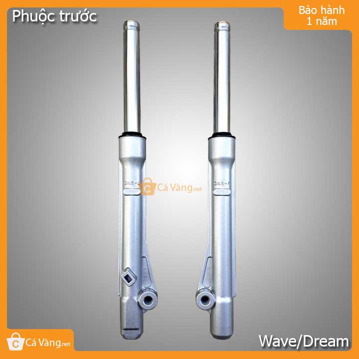Phuộc trước xe máy Alpha, RS-Phanh đĩa,  Dream-II, Wave, Sirius, Jupiter loại - Phanh cơ