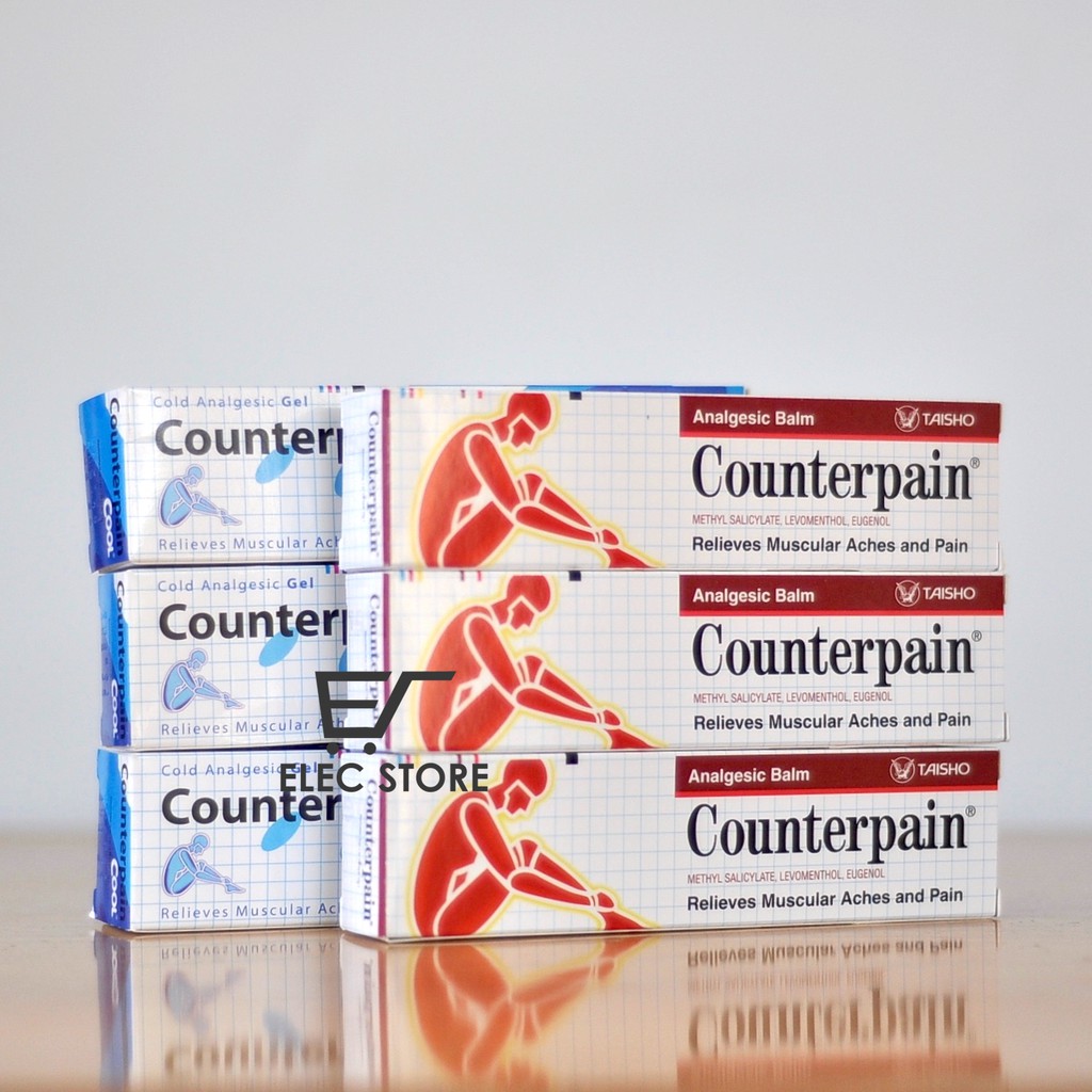 Bộ 12 tuýp cao xoa bóp Counterpain Thailand (Mỗi tuýp 60g)