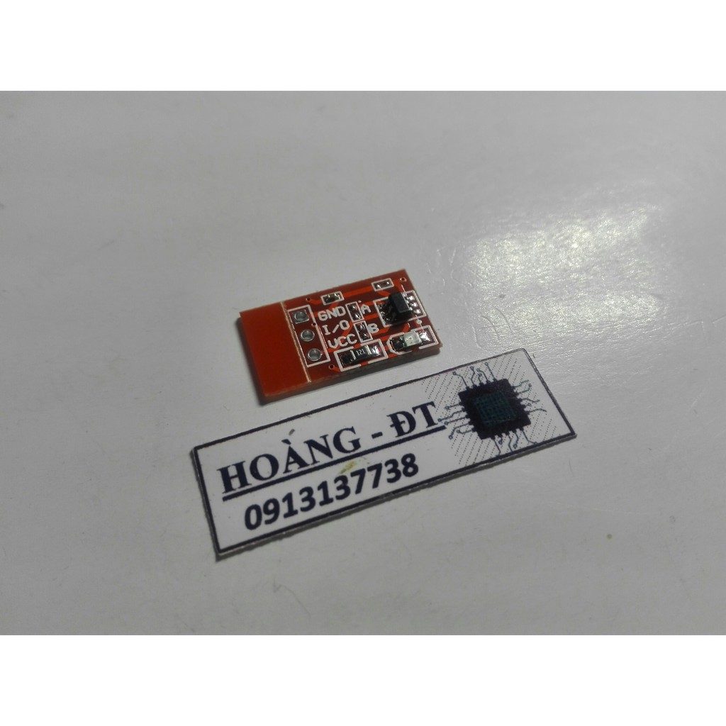 Mạch cảm ứng chạm tay TTP223 đỏ