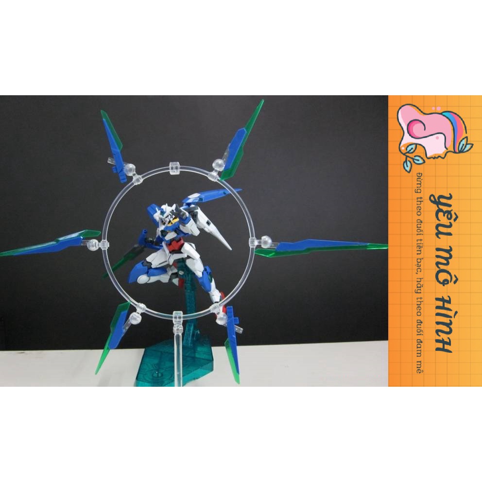 Gundam MG QanT Full Saber Metal Build Tặng kèm Decal nước và Base trưng bày