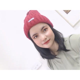 Mũ len quả bông hot