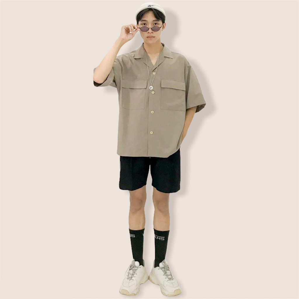 ÁO SƠ MI NAM TAY ĐÙI [U.NI.Q.LO SHIRT] -CHUẨN STYLE HÀN QUỐC