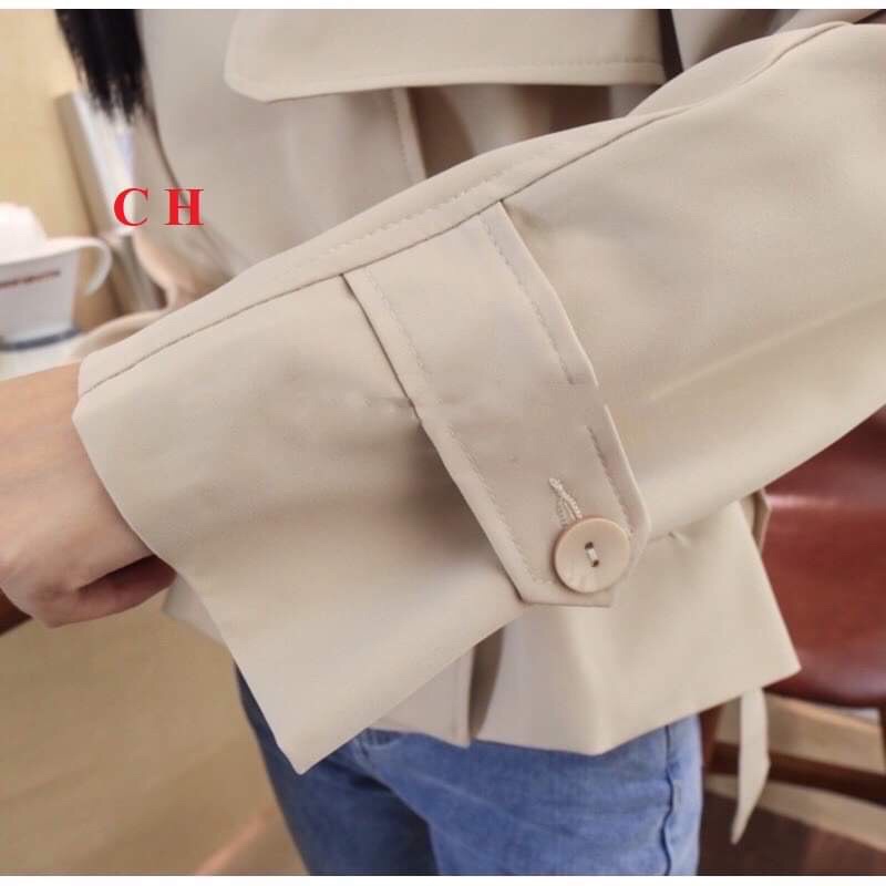 Áo măng tô nữ mangto blazer khoác dáng ngắn da xịn phối nút thời trang thu đông Hàn Quốc❤️Vest croptop | WebRaoVat - webraovat.net.vn