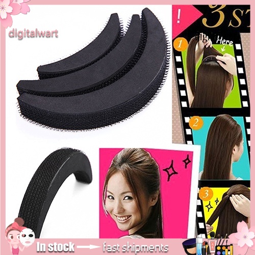 Set 3 Miếng Đệm Hỗ Trợ Tạo Kiểu Tóc Tiện Lợi