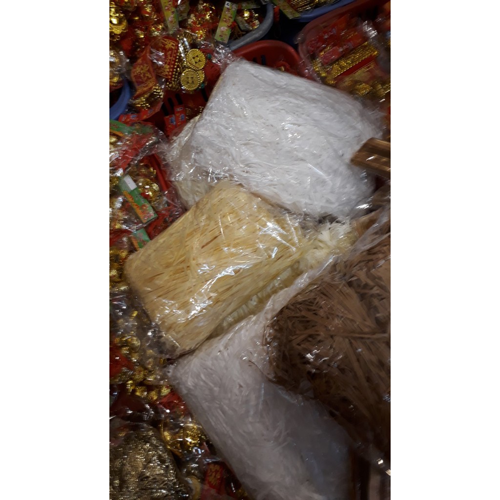 Giấy Rơm, Giấy Vụn Giấy Rối lót giỏ quà (100gam - 500gam) | BigBuy360 - bigbuy360.vn