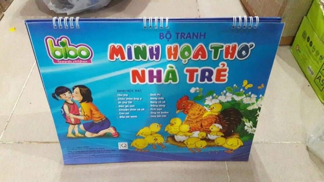 Tranh minh họa thơ truyện cho bé