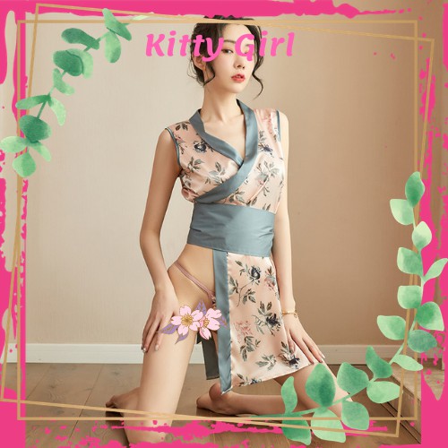 Kimono Nữ Yukata Váy Ngủ Kimono Cosplay Sexy Gái Nhật Bản Với Đầm Ngủ Gợi Cảm Màu Hoa Anh Đào CO13 | BigBuy360 - bigbuy360.vn