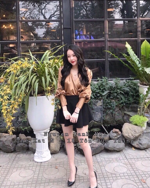 Chân váy xòe Umi, Chân váy cạp cao có lót quần CV962 - NhiNhi Shop | BigBuy360 - bigbuy360.vn