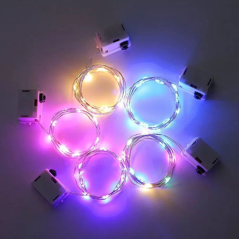 Dây Đèn Led 1 / 2m / 54 Bóng Chống Nước Trang Trí Độc Đáo