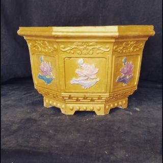 Khuôn đúc chậu bát giác 40CM