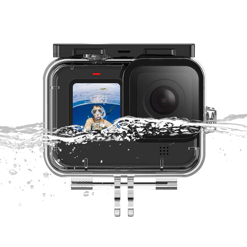 Vỏ chống nước Gopro 9 Black (CHÍNH HÃNG TELESIN)