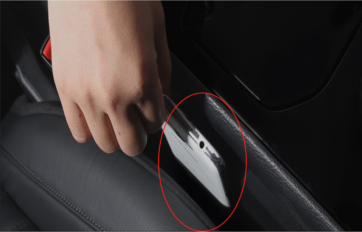 Car carbon fiber car seat gap leak-proof plug is suitable for BENZ BMW NISMO KIA HYUNDAI TRD C-HR