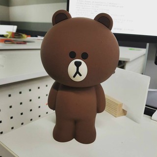 Hộp bút Brown - Line Friends silicone