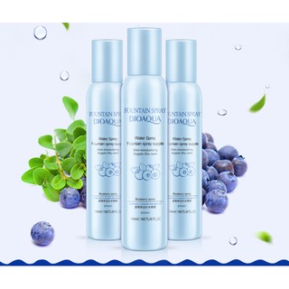 Xịt khoáng dưỡng da khóa makeup Bioaqua Spray Setting 3 mùi hương
