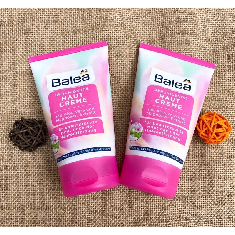 Kem tẩy lông và kem dưỡng sau wax làm dịu da Balea, tẩy lông và ức chế mọc lông Balea-Nội địa Đức