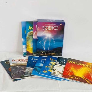 Đồ chơi 10q - Bộ nhập bìa mềm Usborne Beginners science boxset