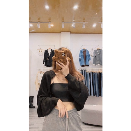 ÁO KHOÁC CADIGAN LEN LỬNG TAY DƠI HÀNG QCL1 MS11588