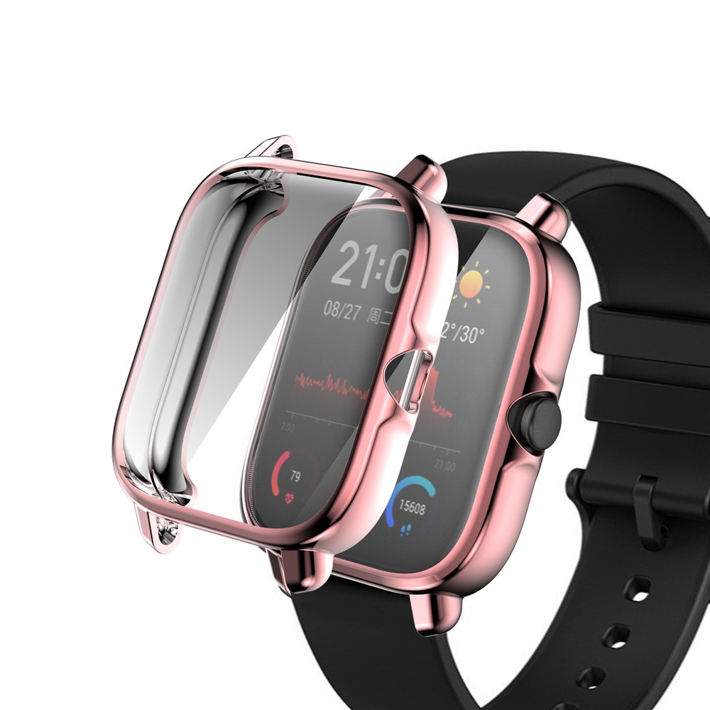 Bộ Ốp Bảo Vệ Màn Hình Cho Xiaomi Huami Amazfit GTS 4 GTS2 mini Bip U Pro Lite GTS 3 Kèm Phụ Kiện
