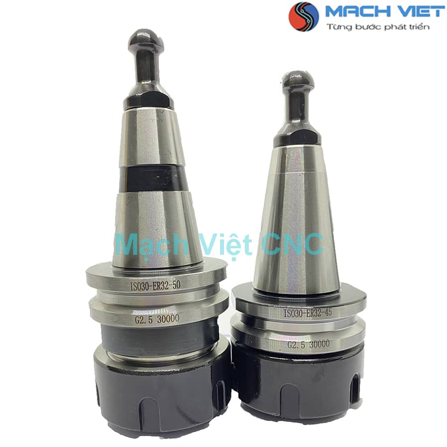 Đầu kẹp dao ISO30 ER32. Phục vụ trong quá trình thay dao tự động của máy CNC