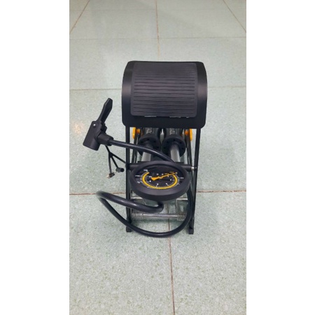 Bơm hơi đạp chân 2 xilanb Toyama hàng Nhật Bản